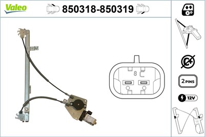 VALEO 850318 EAN: 3276428503189.