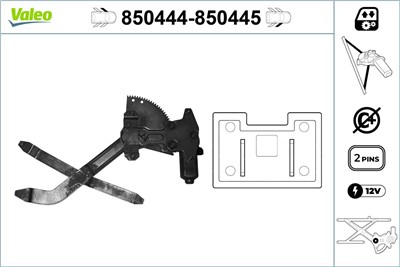 VALEO 850444 EAN: 3276428504445.