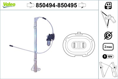 VALEO 850494 EAN: 3276428504940.