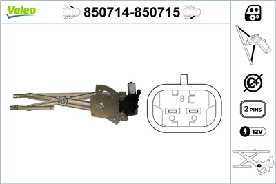 VALEO 850714 EAN: 3276428507149.