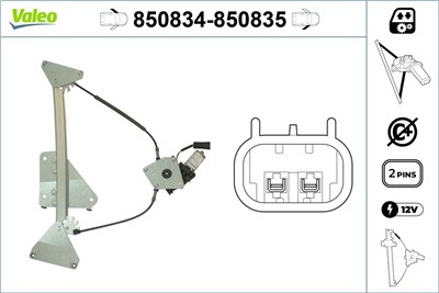 VALEO 850834 EAN: 3276428508344.