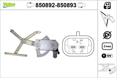 VALEO 850892 EAN: 3276428508924.