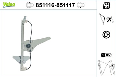 VALEO 851116 EAN: 3276428511160.