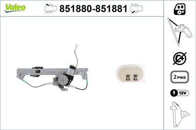 VALEO 851880 EAN: 3276428518800.