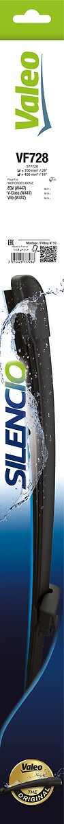 VALEO 577728 Číslo výrobce: VF728. EAN: 3276425777286.