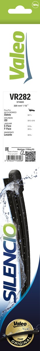 VALEO 574600 Číslo výrobce: VR282. EAN: 3276425746008.