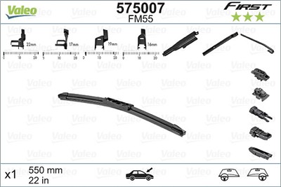 VALEO 575007 Číslo výrobce: FM55. EAN: 3276425750074.