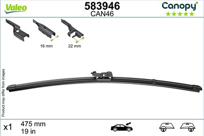 VALEO 583946 Číslo výrobce: CAN46. EAN: 3276425839465.
