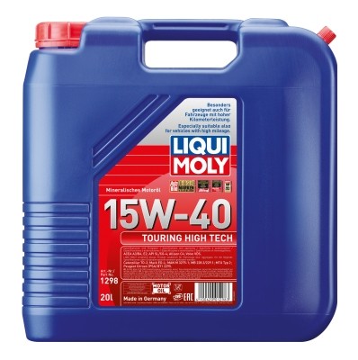 LIQUI MOLY 1298 Číslo výrobce: 15W-40. EAN: 4100420012983.
