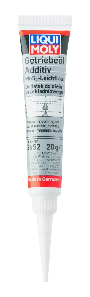 LIQUI MOLY 2652 Číslo výrobce: Getriebeöl Additiv. EAN: 4100420026522.