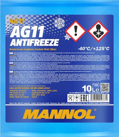 SCT - MANNOL MN4011-10 Číslo výrobce: NF R15-601.