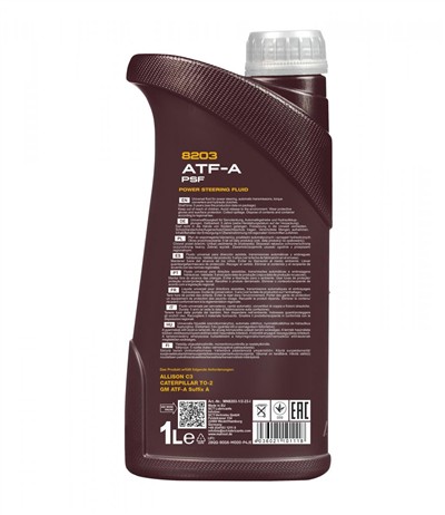 SCT - MANNOL MN8203-1 Číslo výrobce: ALLISON C3.