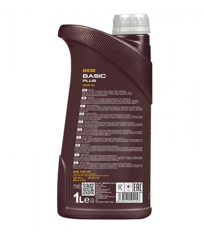 SCT - MANNOL MN8108-1 Číslo výrobce: GL 4+.