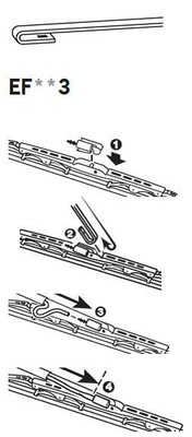 Trico EF653 EAN: 5012801047028.