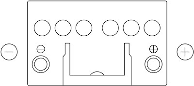 EXIDE EB450 Číslo výrobce: 54577GUG. EAN: 3661024034494.