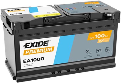 EXIDE EA1000 Číslo výrobce: 60044GUG. EAN: 3661024034258.
