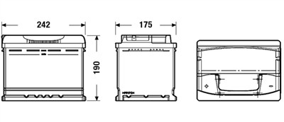 EXIDE EA601 EAN: 3661024034234.