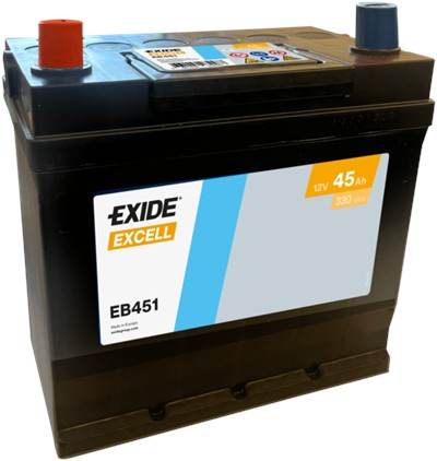 EXIDE EB451 Číslo výrobce: 54579GUG. EAN: 3661024034487.