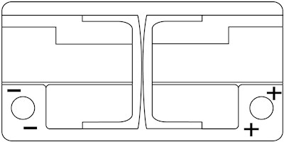 EXIDE EL1000 Číslo výrobce: EFB100SS. EAN: 3661024037389.
