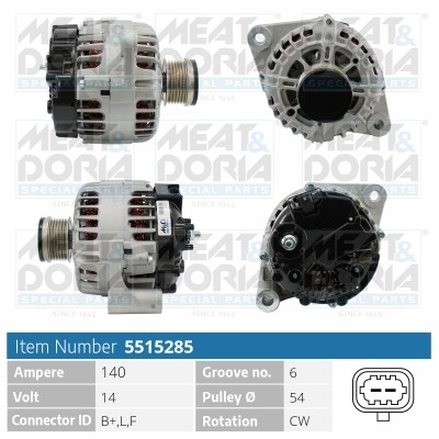 MEAT & DORIA 5515285 EAN: 8032539310086.