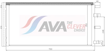 AVA QUALITY COOLING FD5724D EAN: 4045385265039.