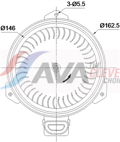 AVA QUALITY COOLING TO8812 EAN: 4045385264902.