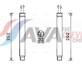 AVA QUALITY COOLING BWD445 EAN: 4045385191161.