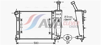 AVA QUALITY COOLING FTA2345 EAN: 4045385190409.