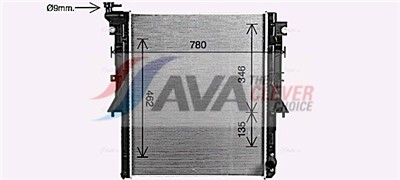 AVA QUALITY COOLING MT2281 EAN: 4045385236312.