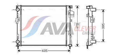 AVA QUALITY COOLING RTA2303 Číslo výrobce: 376771761. EAN: 4045385107995.
