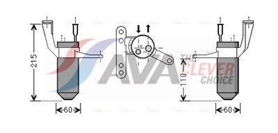 AVA QUALITY COOLING RTD428 EAN: 4045385106660.