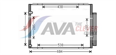 AVA QUALITY COOLING TO5574D EAN: 4045385208135.