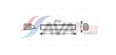AVA QUALITY COOLING VND331 EAN: 4045385229734.