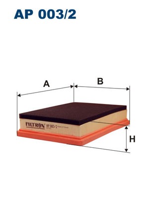 FILTRON AP 003/2 EAN: 5904608030030.