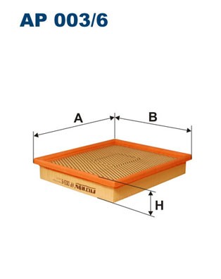 FILTRON AP 003/6 EAN: 5904608070036.