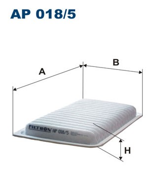 FILTRON AP 018/5 EAN: 5904608060181.