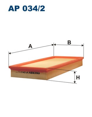 FILTRON AP 034/2 EAN: 5904608030344.