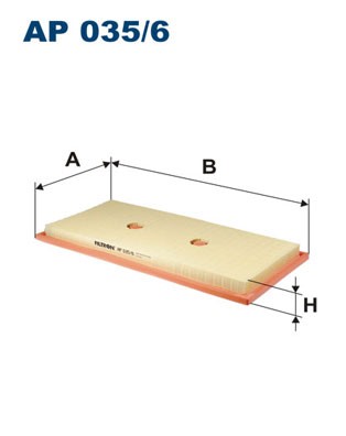 FILTRON AP 035/6 EAN: 5904608070357.