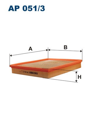 FILTRON AP 051/3 EAN: 5904608040510.