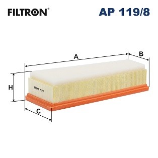 FILTRON AP 119/8 EAN: 5904608091192.