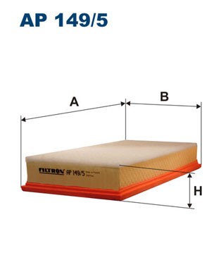 FILTRON AP 149/5 EAN: 5904608061492.