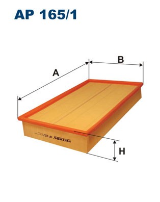 FILTRON AP 165/1 EAN: 5904608011657.