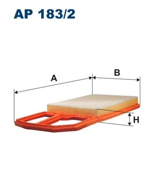 FILTRON AP 183/2 EAN: 5904608031839.