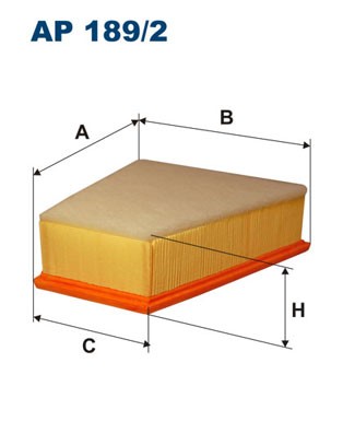 FILTRON AP 189/2 EAN: 5904608031891.