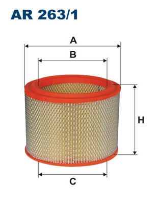 FILTRON AR 263/1 EAN: 5904608012630.