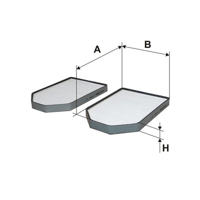 FILTRON K 1069-2X EAN: 5904608280695.