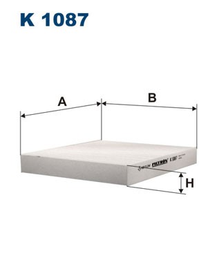 FILTRON K 1087 EAN: 5904608080875.