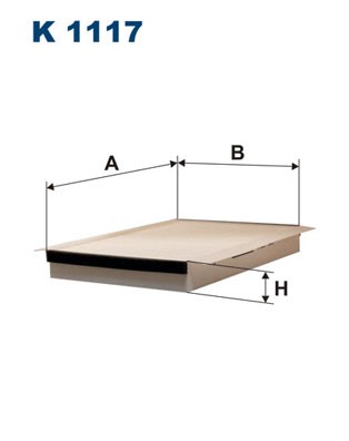 FILTRON K 1117 EAN: 5904608101174.