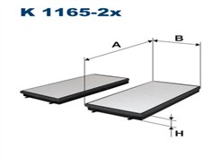 FILTRON K 1165-2x