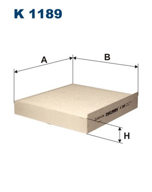 FILTRON K 1189 EAN: 5904608801890.